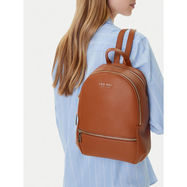 Plecak Nine West CEO- Oregon-LDA8167 Brązowy -
