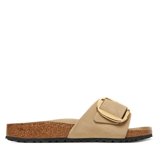 Klapki Birkenstock Madrid Big Buckle Hex 1030467 Brązowy -