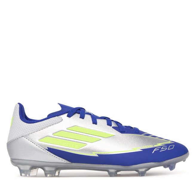 Buty do piłki nożnej adidas F50 League Messi Firm/Multi-Ground IH0924 Szary - dziecięce