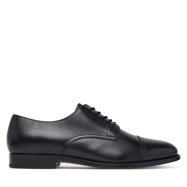 Półbuty Polo Ralph Lauren Owen Captoe 811P15885001 Czarny - męskie
