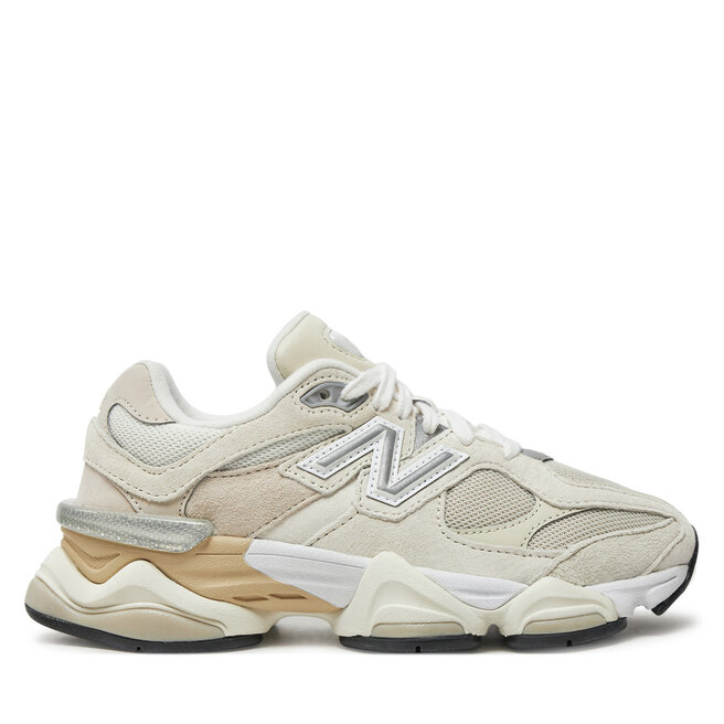 Sneakersy New Balance U9060WHT Beżowy - kobiece