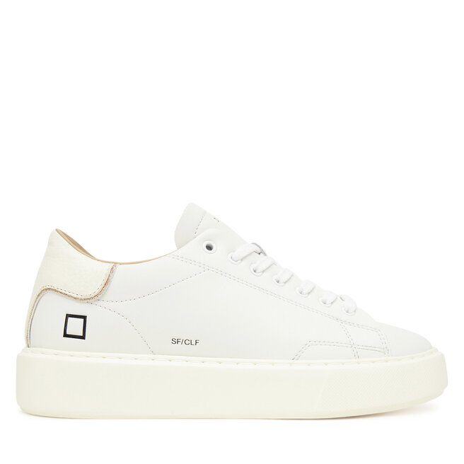 Sneakersy D.A.T.E. Sfera Calf W431-SF-CA Écru - kobiece