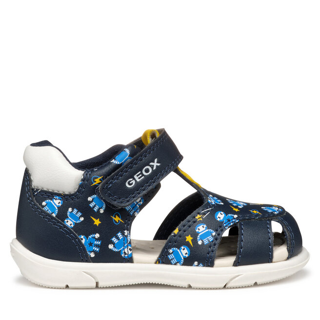 Sandały Geox B Sandal Zapito B556EC 05404 CF42Q Granatowy - chłopięce