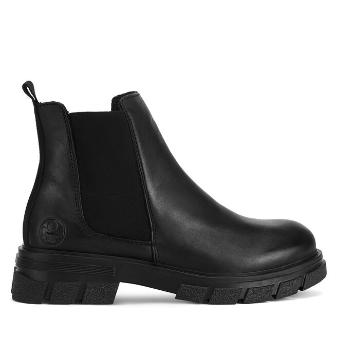 Botki Rieker Z9150-00 Czarny - kobiece