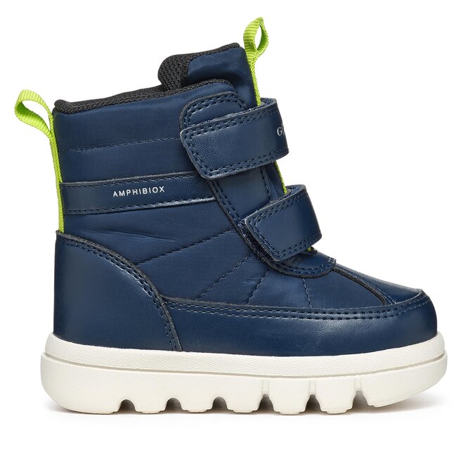 Śniegowce Geox B Willaboom Boy B Ab B365BG 0FU54 C0749 M Granatowy - chłopięce