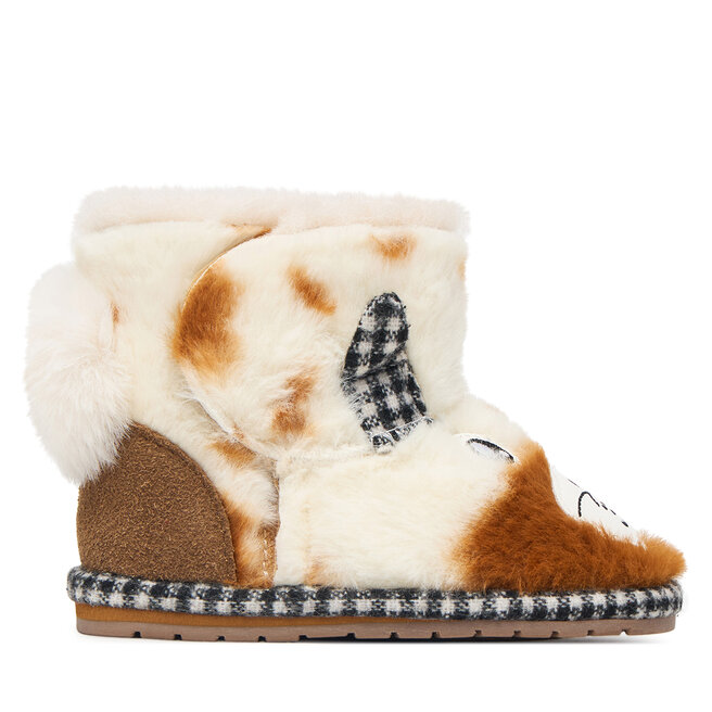 Śniegowce EMU Australia Riley Rabbit Walker B13322 Brązowy - chłopięce