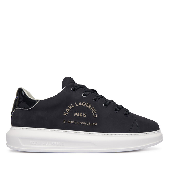 Sneakersy KARL LAGERFELD Kapri KL52539B Granatowy - męskie