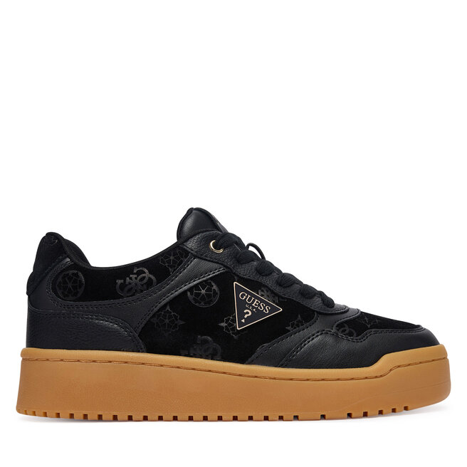 Sneakersy Guess FLTM17 ELE12 Czarny - kobiece