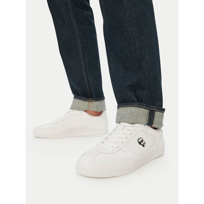 Sneakersy KARL LAGERFELD KL53830N Biały - męskie