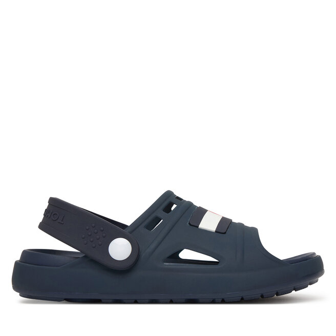 Sandały Tommy Hilfiger Comfy Sandal T3XF-34401-0083 S Granatowy - chłopięce