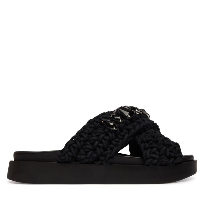 Klapki Inuikii Woven Stones 1004.003.0073 Czarny -