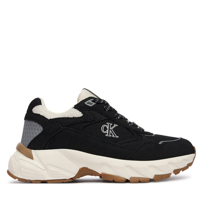 Sneakersy Calvin Klein V3X9-83485-1960 M Czarny - dziewczęce