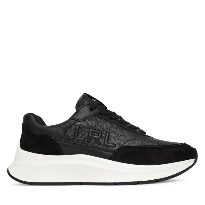 Sneakersy LAUREN RALPH LAUREN 802974376002 Czarny - kobiece