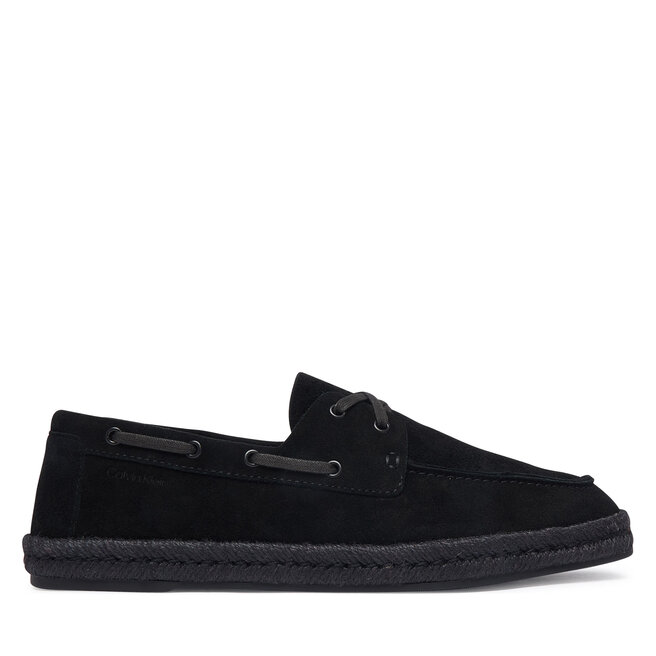 Espadryle Calvin Klein Espadrille Hybrid Boat Su HM0HM02174 Czarny - męskie