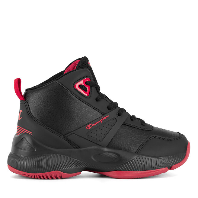 Sneakersy Champion ACADEMY MID B GS CUT SHOE S32981-KK001 Czarny - chłopięce