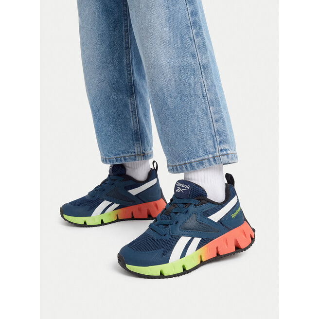 Sneakersy Reebok CEO-ZIG VECTOR AR30500TDYO Granatowy - chłopięce