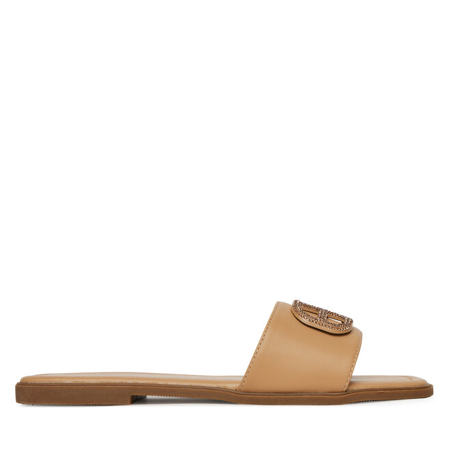 Klapki DeeZee Q877-44 Beżowy -