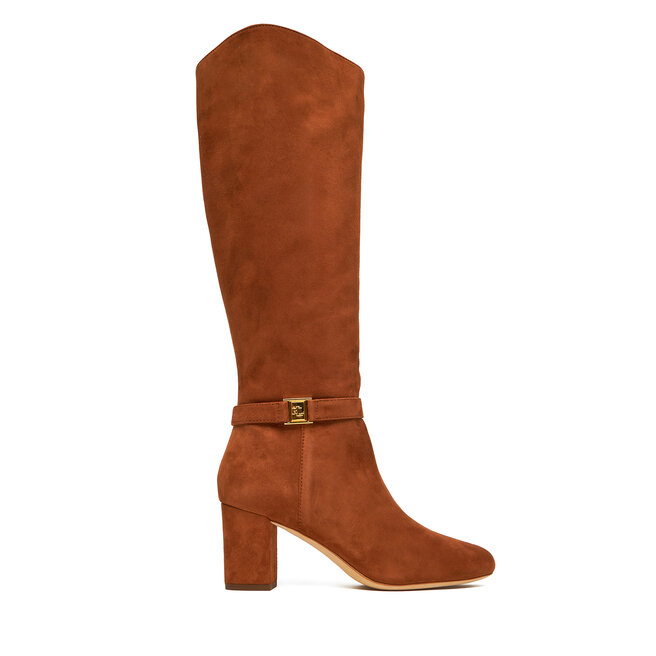 Kozaki LAUREN RALPH LAUREN Kellie 802967843002 Brązowy - kobiece