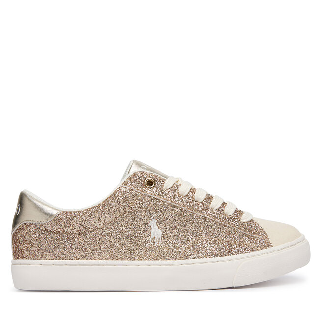 Sneakersy Polo Ralph Lauren RL05556731 Złoty - dziewczęce
