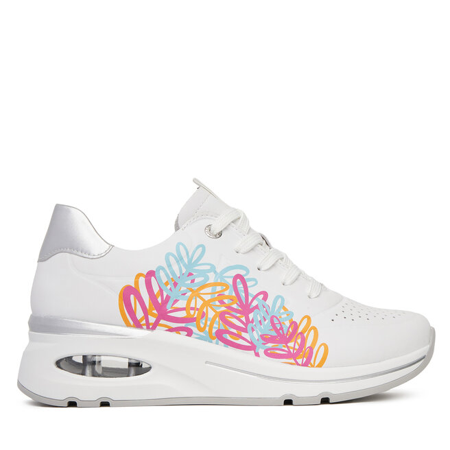 Sneakersy Remonte D2H02-80 Biały - kobiece