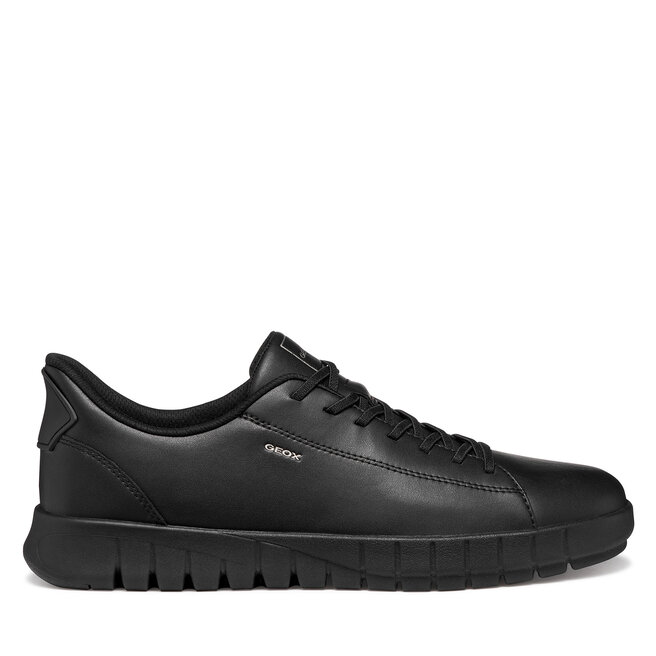 Sneakersy Geox U Flextride Plus U65MAA 0009B C9999 Czarny - męskie