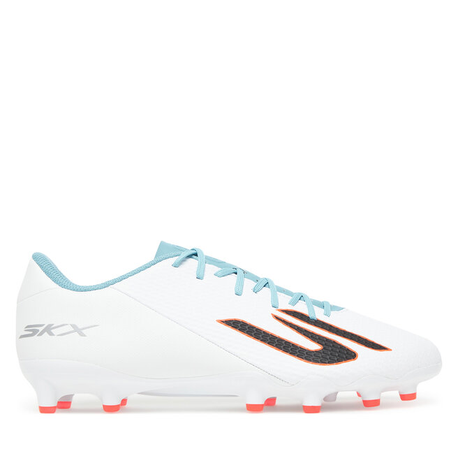 Buty do piłki nożnej Skechers Academy Ag 252120 WTQP Biały - męskie