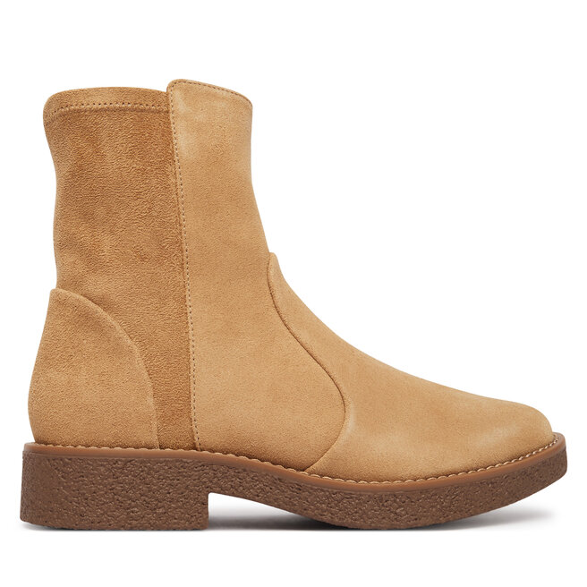 Botki Clarks Nella Bay 26327196 Beżowy - kobiece
