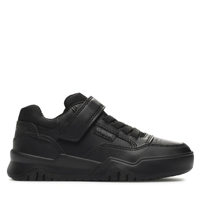 Sneakersy Geox J Perth Boy J367RE 0FE8V C9999 M Czarny - chłopięce