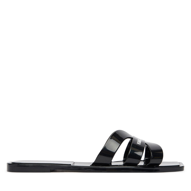 Klapki KARL LAGERFELD Jelly IV KL80025S Czarny -
