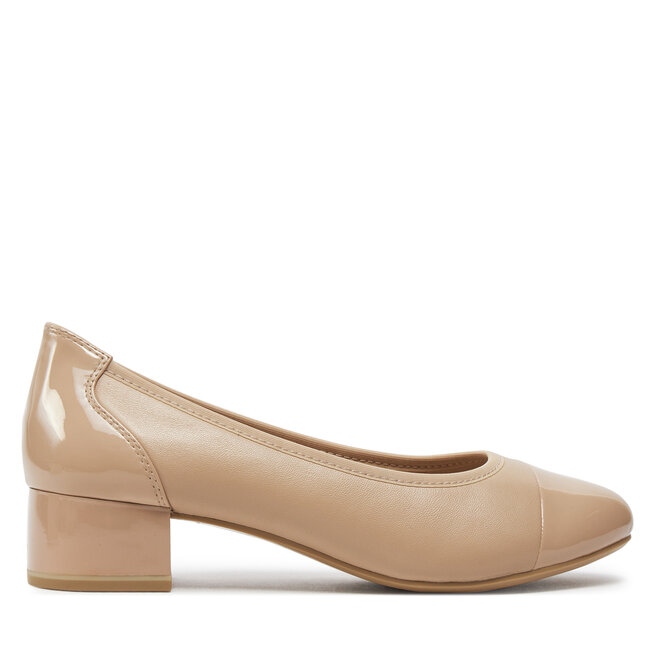 Czółenka Caprice 9-22500-42 Beżowy - kobiece