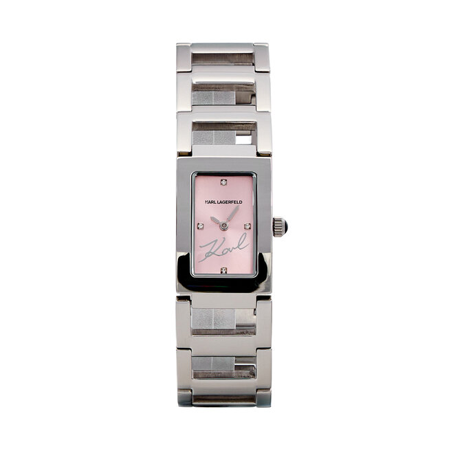 Zegarek KARL LAGERFELD R0553103505 Srebrny -