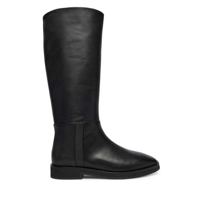 Kozaki Calvin Klein Formal Utk Boot Lth HW0HW02599 Czarny - kobiece