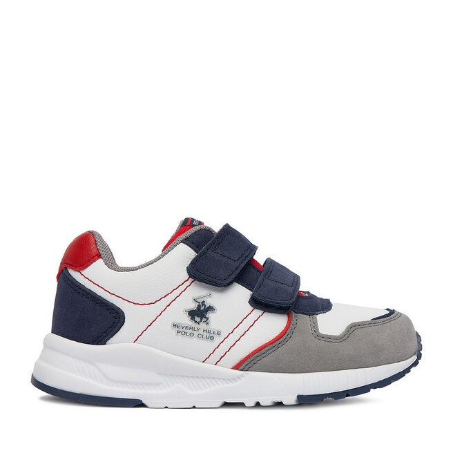 Sneakersy Beverly Hills Polo Club CEO-CP23-26043(CH) Biały - chłopięce