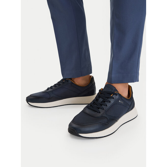 Sneakersy BOSS Titanium 50568757 Granatowy - męskie