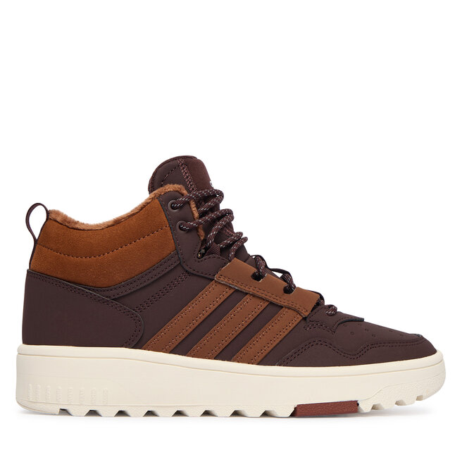Sneakersy adidas Hoops 4.0 Mid JQ5364 Brązowy - chłopięce