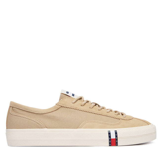Tenisówki Tommy Jeans Archive Vulc Y2K EM0EM01760 Beżowy ciemny - męskie