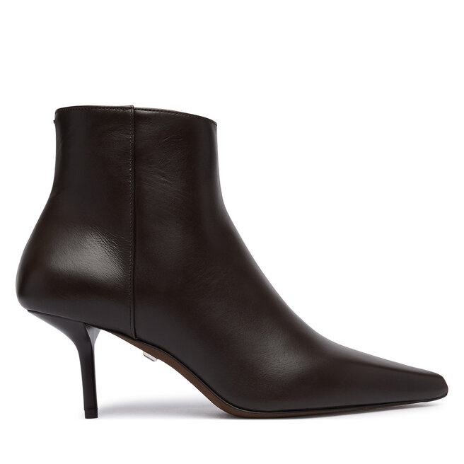 Botki Max Mara Mxalightbootie 2624796032600 Brązowy ciemny - kobiece