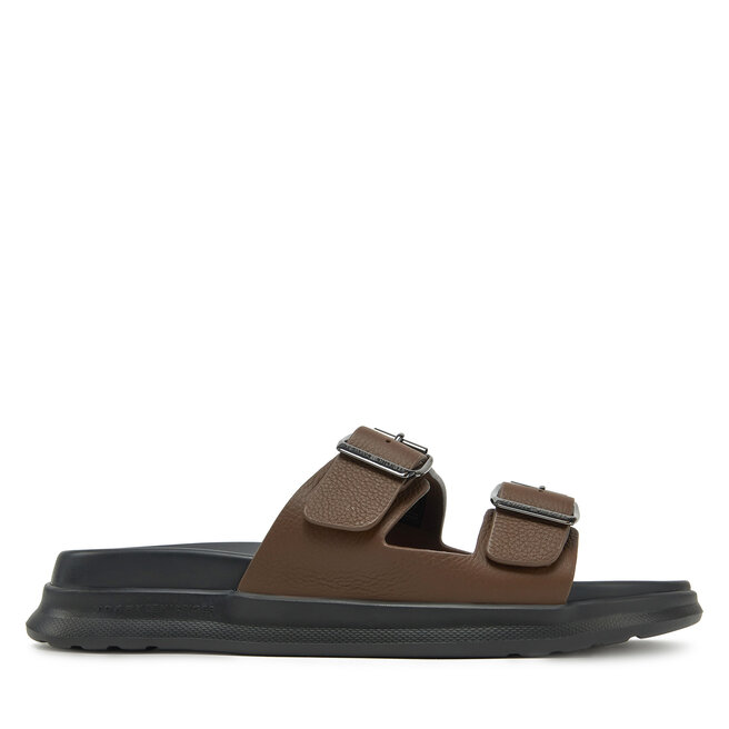 Klapki Tommy Hilfiger FM0FM05414 Brązowy -