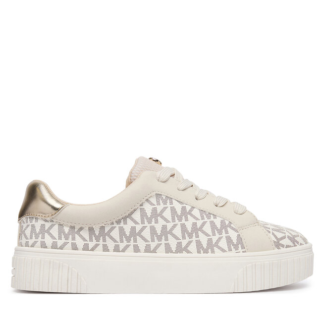 Sneakersy MICHAEL Michael Kors Juniper Aline MK05146256 Biały - dziewczęce