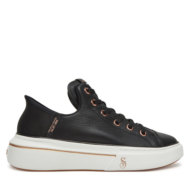 Sneakersy Skechers 186001/BLK Czarny - kobiece