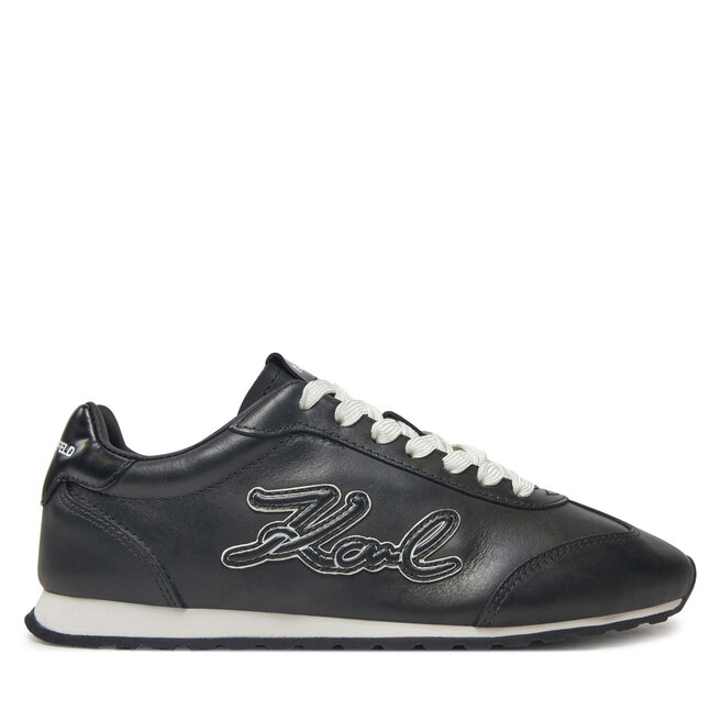 Sneakersy KARL LAGERFELD Venus KL65911A Czarny - kobiece