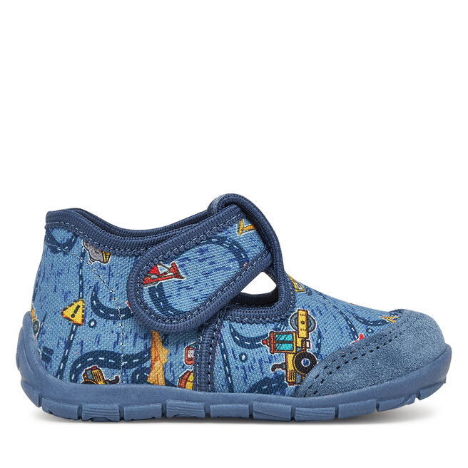 Kapcie Froddo Classic Slippers G1700411-1 M Niebieski - chłopięce