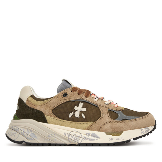 Sneakersy Premiata Mased Var 8521L Zielony - kobiece