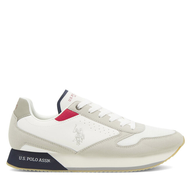 Sneakersy U.S. Polo Assn. NOBIL003G Biały - męskie