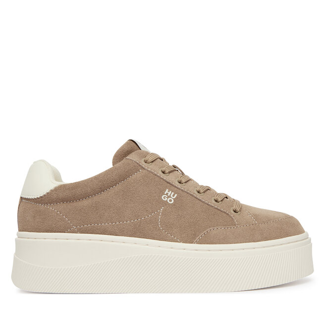 Sneakersy HUGO Lyzz 50563581 Beżowy - kobiece