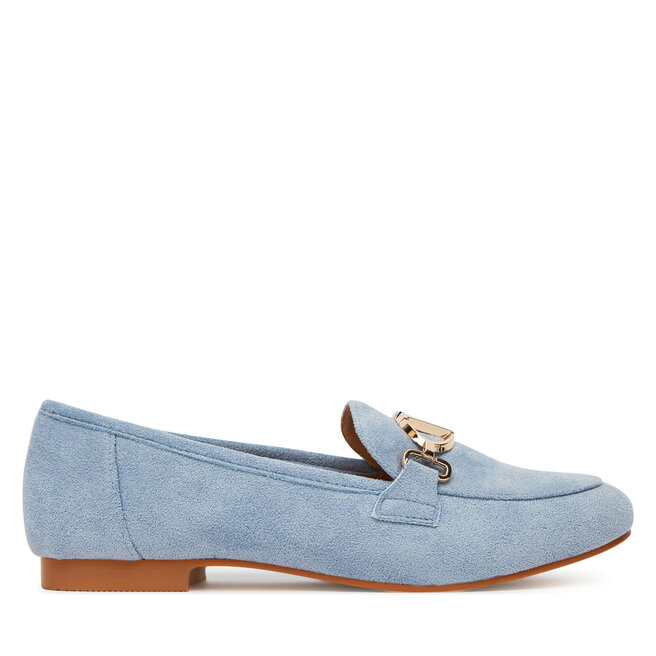 Loafersy DeeZee 200-1 Niebieski - kobiece