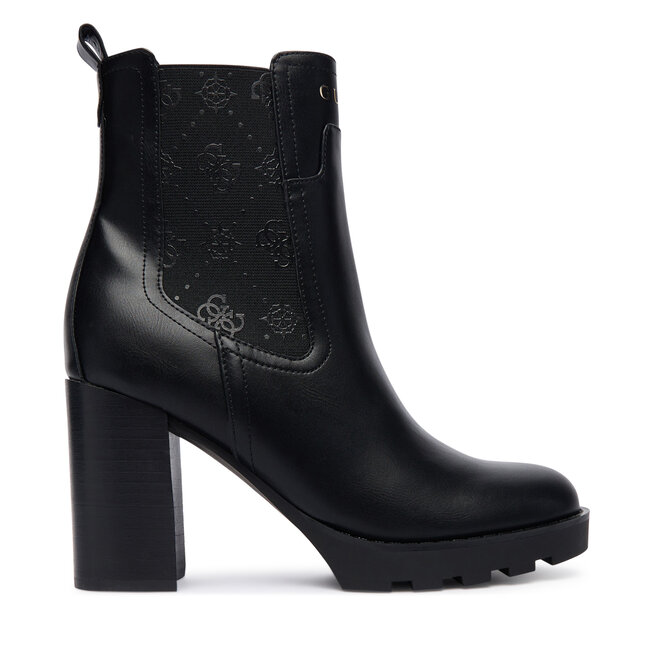 Botki Guess FLFNLL ELE10 Czarny - kobiece