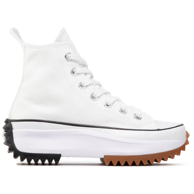 Sneakersy Converse Run Star Hike Hi 166799C Biały - kobiece
