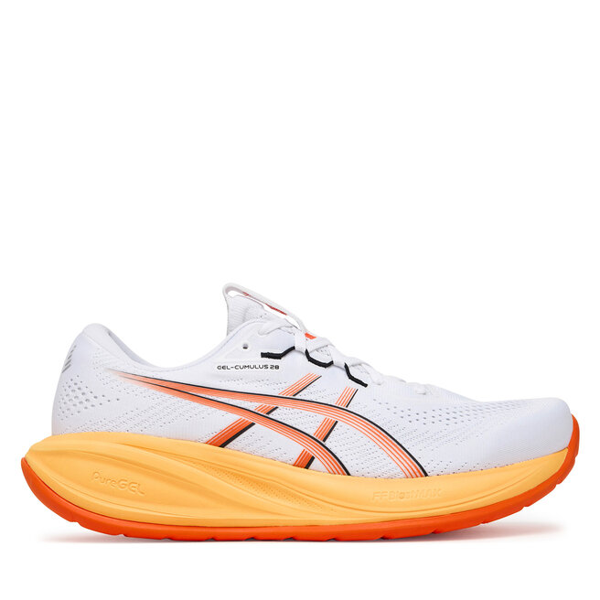 Buty do biegania Asics Gel-Cumulus 28 1011C143 Biały - męskie