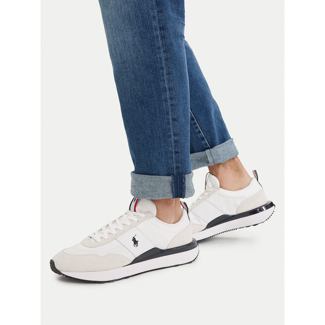 Sneakersy Polo Ralph Lauren Train 89 Rib 809P01638001 Biały - męskie